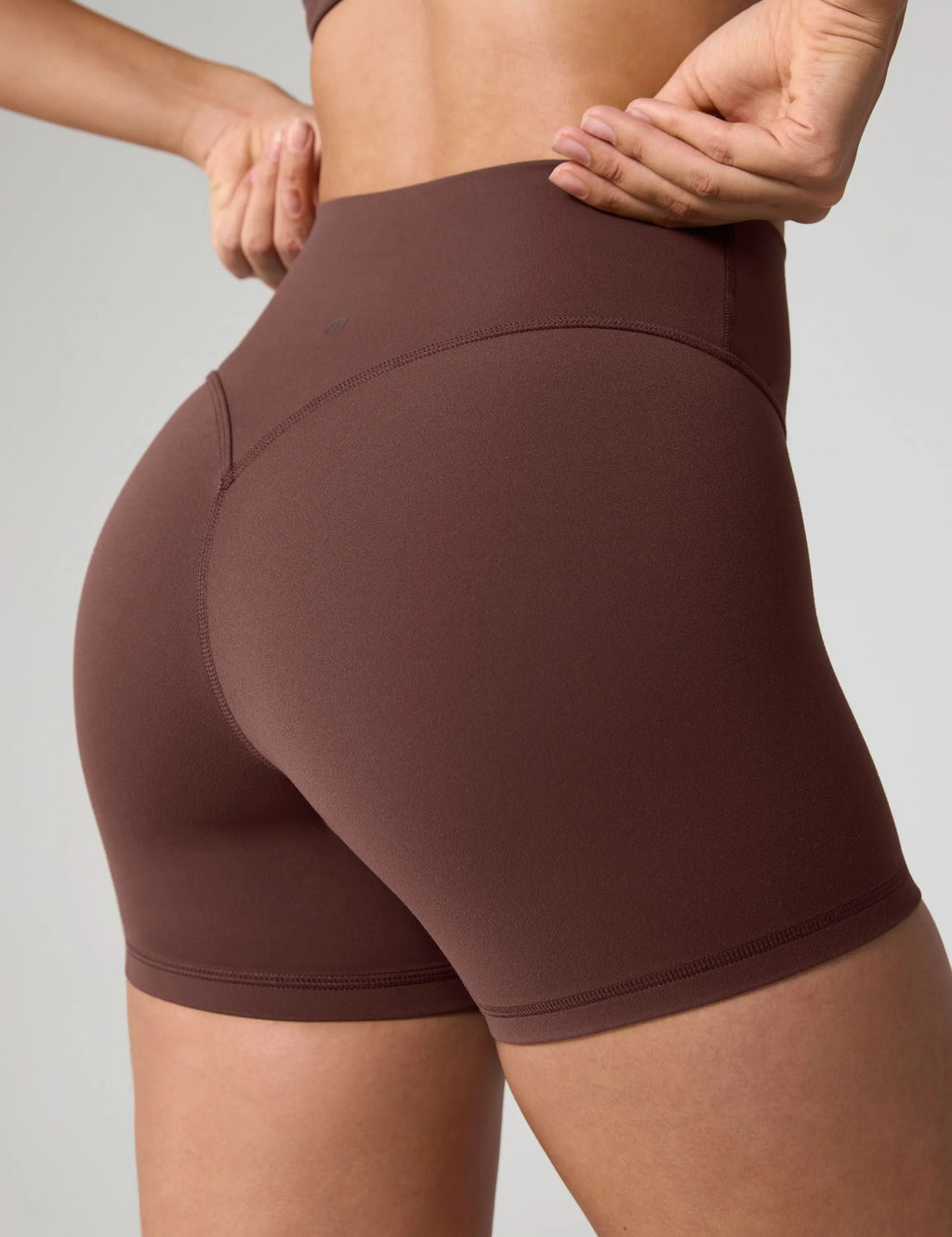 Sunzel Women’S Crossover Biker Shorts, V-Waist High-Rise Yoga/Workout Gym Shorts with No Front Seam and Tummy Control
